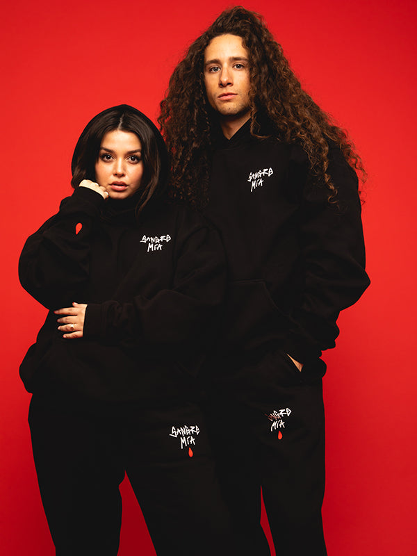 Sangre Mía Signature Hoodie - Black